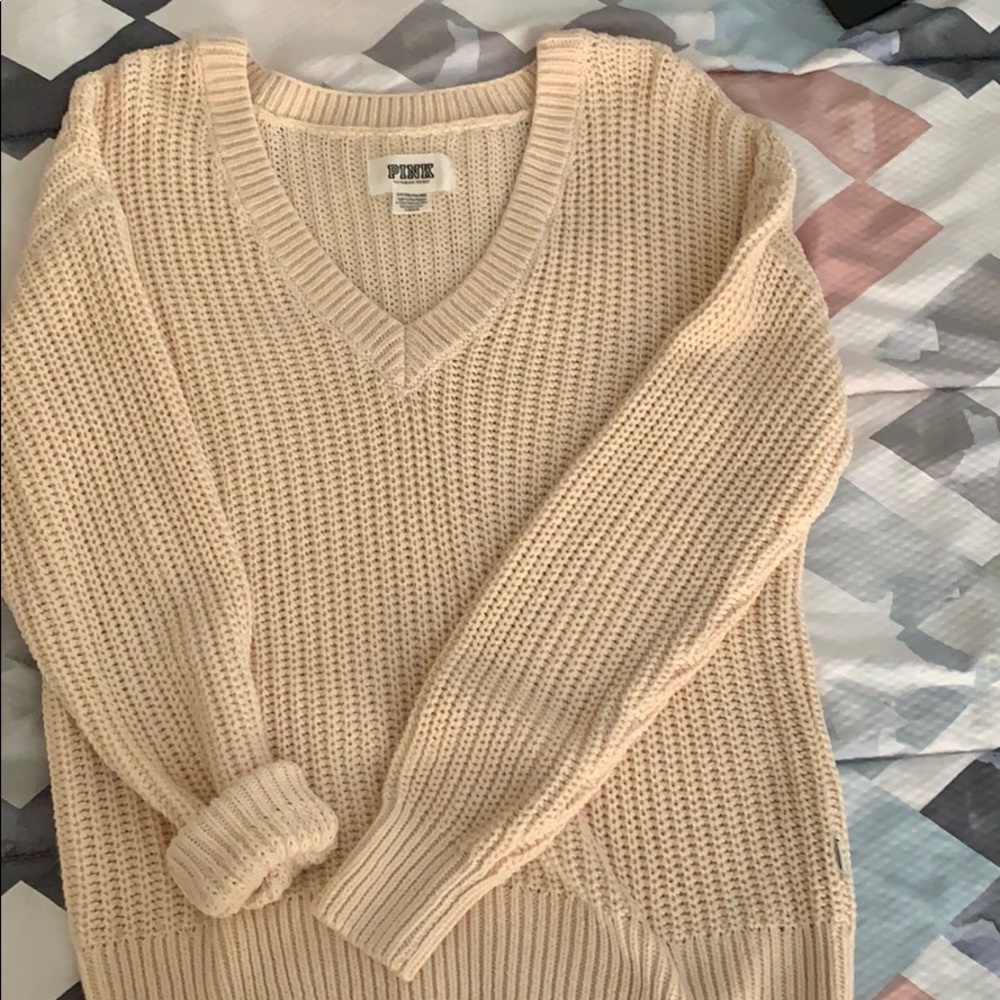 Oversized Cream Sweater